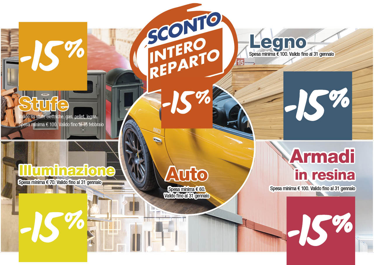 sconti intero reparto